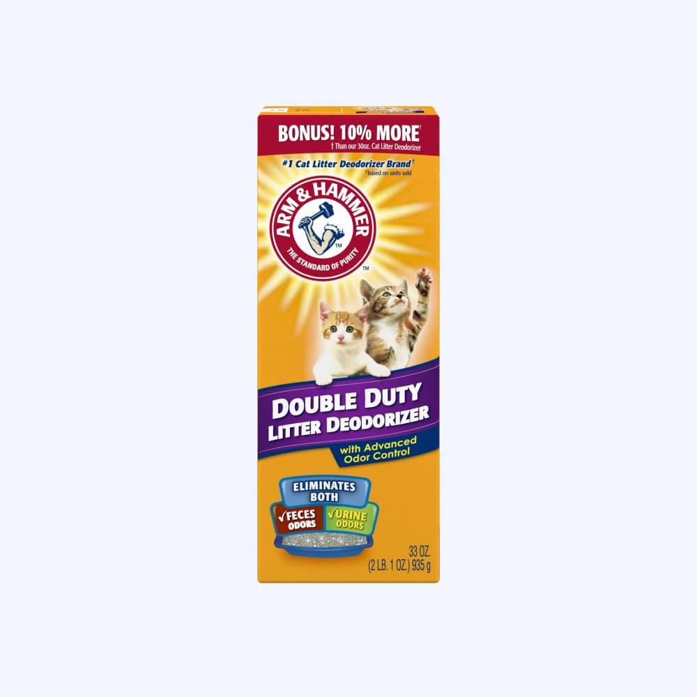 Double Duty Cat Litter